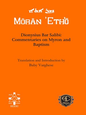 cover image of Dionysius Bar Salibi